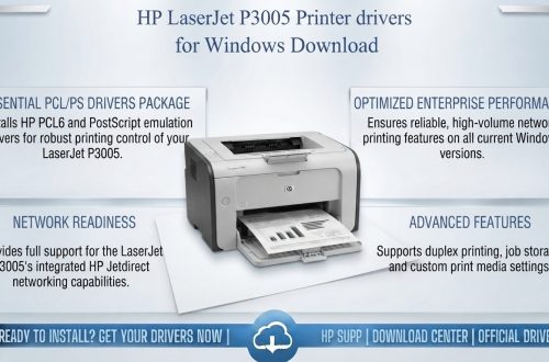 HP LaserJet P3005 Printer drivers for Windows Download